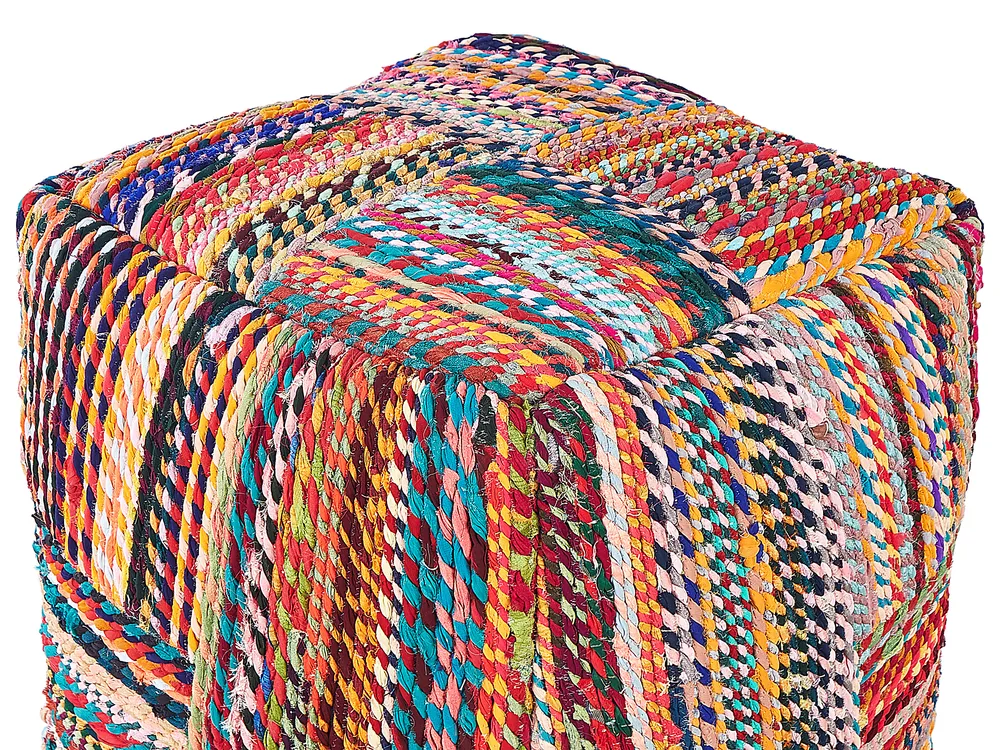 Pouf MEKHTAR Baumwolle Bunt_841510