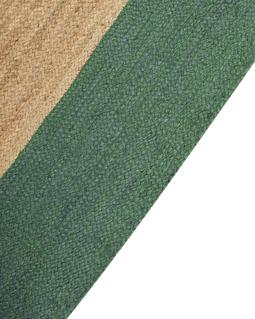Teppich KARAKUYU Grün 160 x 230 cm Jute_885127
