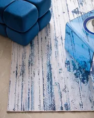 Rug BURDUR Blue 140 x 200 cm_1080852