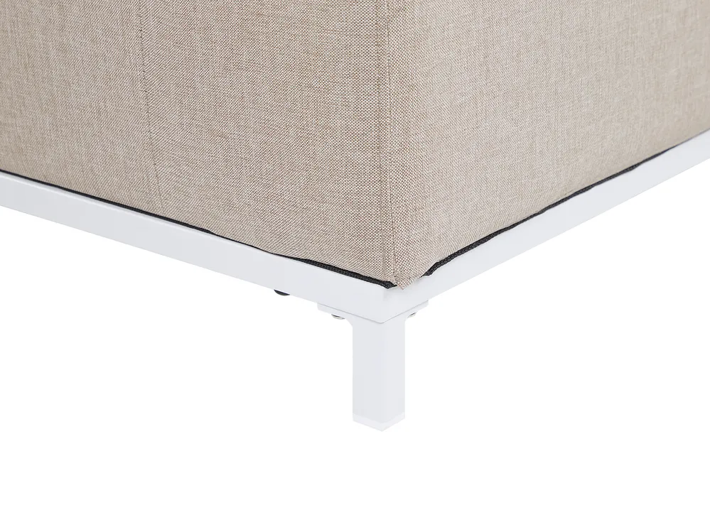 Garden Sofa 2 Seater ROVIGO Beige_784661