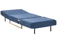 1-Sitzer Schlafsofa JERSLEV Stoff Blau_1010070