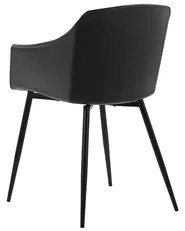 Set of 2 Dining Chairs FONDA Black_775268