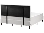 Boxspringbett Stoff COUNTESS 180 x 200 cm Hellgrau_1054571