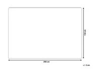 Sprei ILEN Katoen 150 x 200 cm Lichtbruin_917803