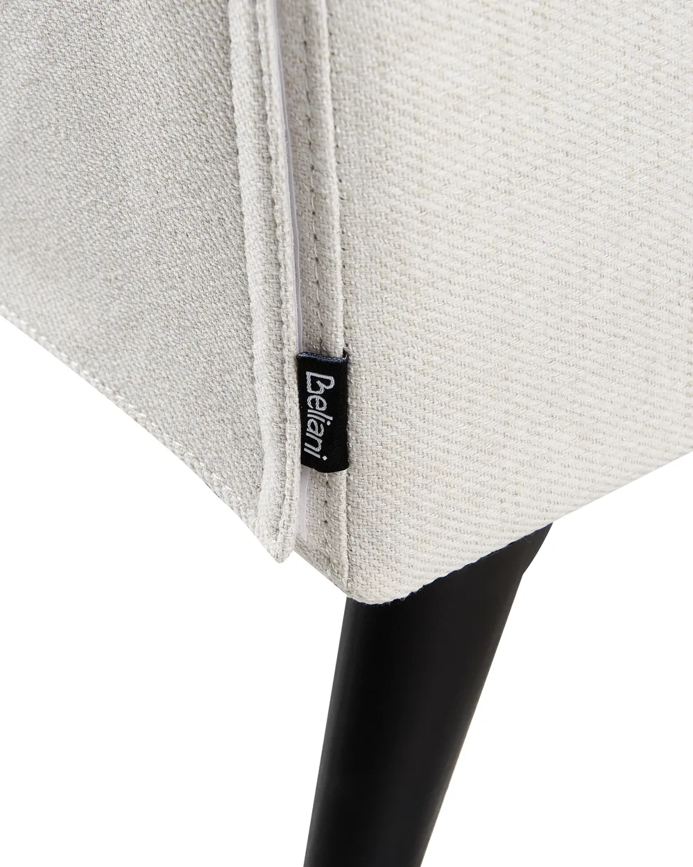 Recliner Chair SELVIK with Footrest Fabric Off-White_956143