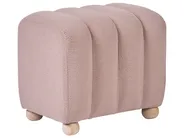Pouffe IDYLLWILD Boucle Beige_1066924