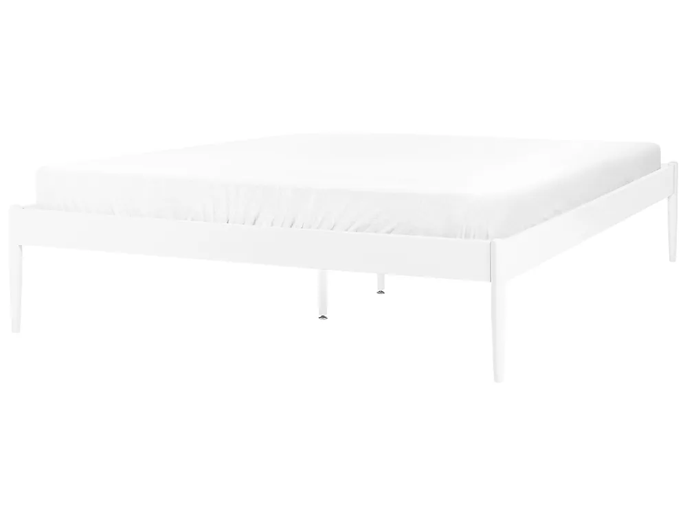 Bed Metal VAURS 160 x 200 cm (EU King Size) White
