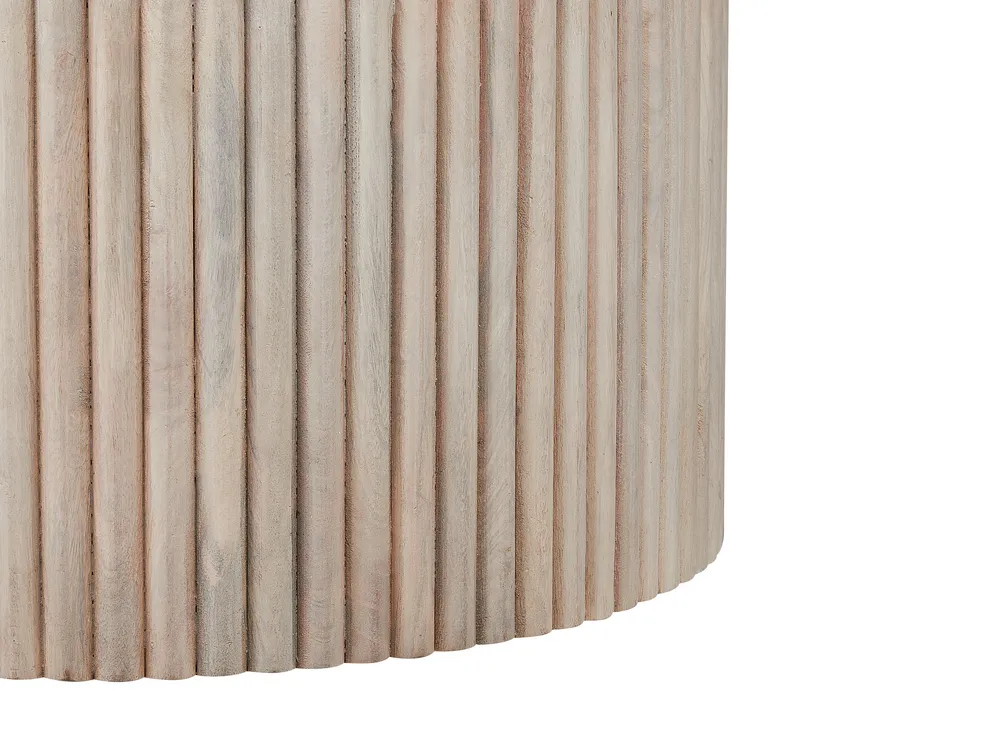 Couchtisch KIRKWOOD mit Stauraum Mangoholz Hellbraun_906689