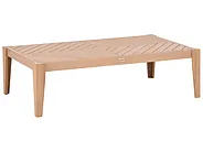 Garden Coffee Table RIVELLO 123 cm 68 cm Acacia Wood Light Brown_1155845