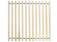 Himmelbett Holz HAILLICOURT 160 x 200 cm Hellbraun_1039636