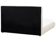 Bett mit Stauraum CAMPAGNE Stoff Hellbeige 160 x 200 cm_972049