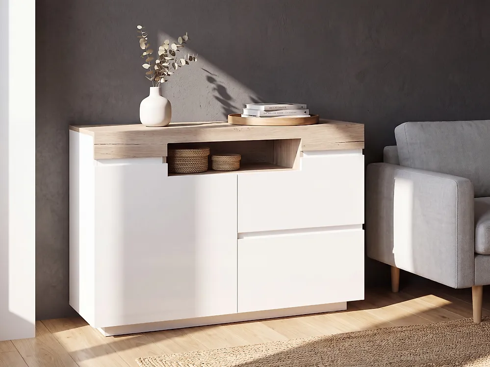 Schrank Sideboard MARLIN Weiß_1174133