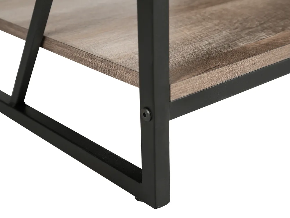 TV-Möbel FORRES Braun / Schwarz_726157