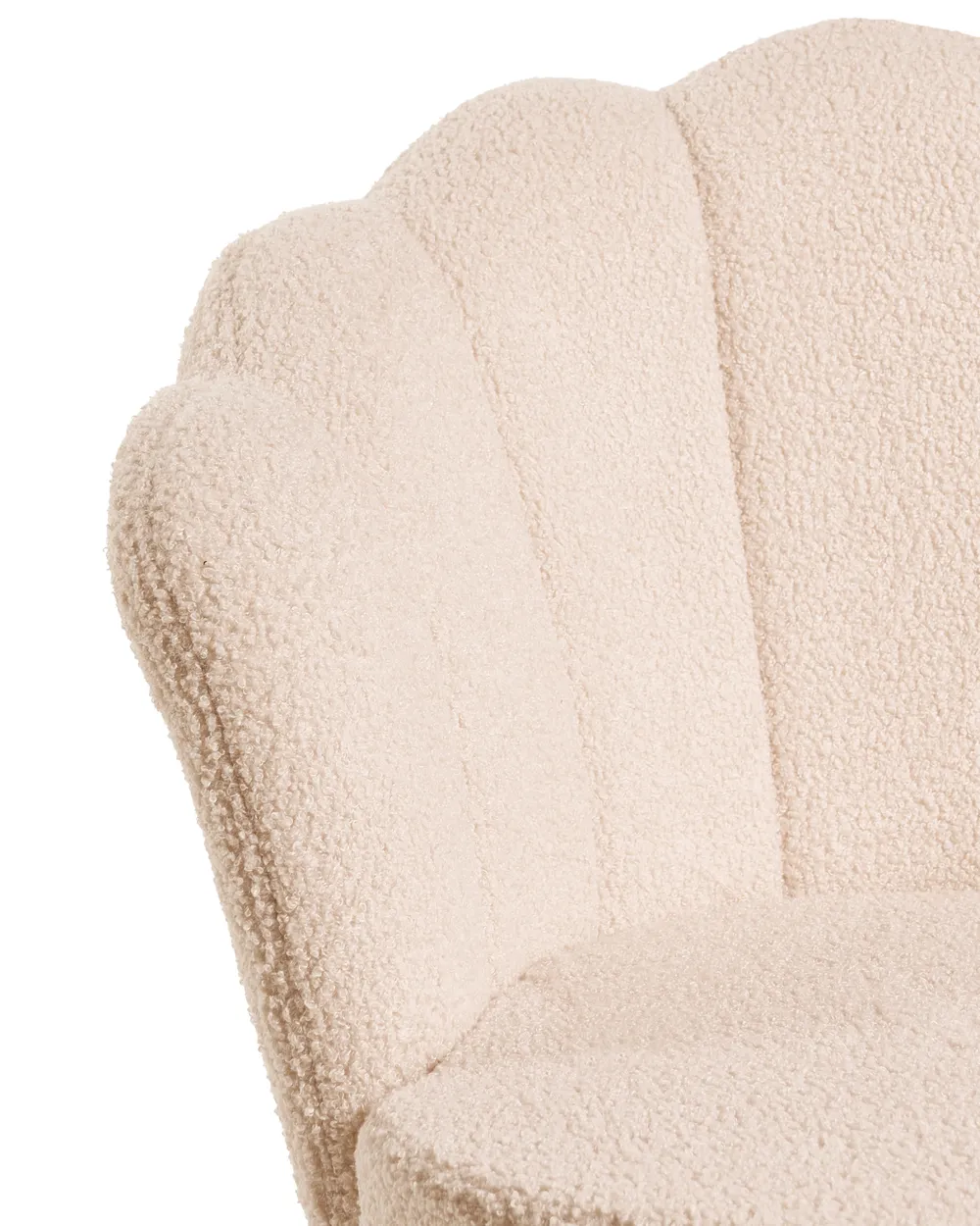 Schreibtischstuhl MONTICELLO Bouclé Hellbeige_1099215