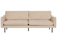 Sofa Set 4-Sitzer VINTERBRO Samtstoff Beige_897460