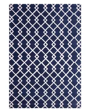 Rug SERRES Blue 140 x 200 cm_688005