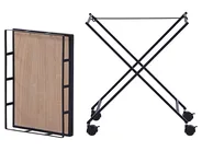 Kitchen Trolley LEOTI Metal Black_818033