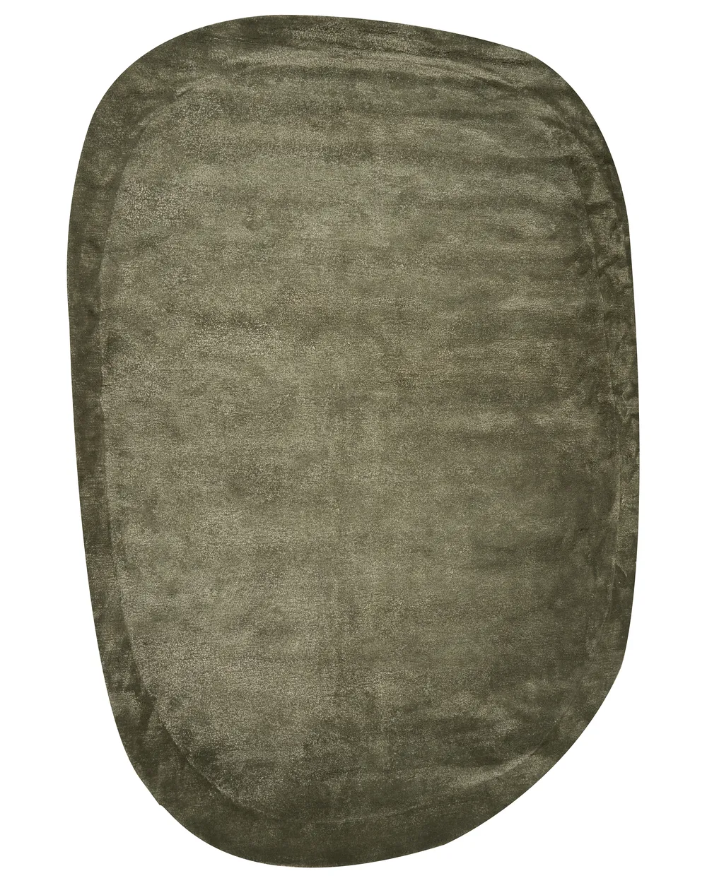 Teppich MITHA Olivgrün 200 x 300 cm Viskose