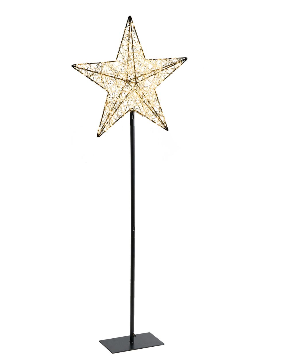 Outdoor Decoration LED SANNAN 110 cm Star Black