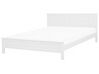 Bed Pine Wood OLIVET 180 x 200 cm (EU Super King) White