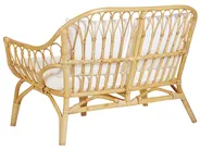 Garden Lounge Set with Table 4 Seater SIBARI Rattan Natural_803434