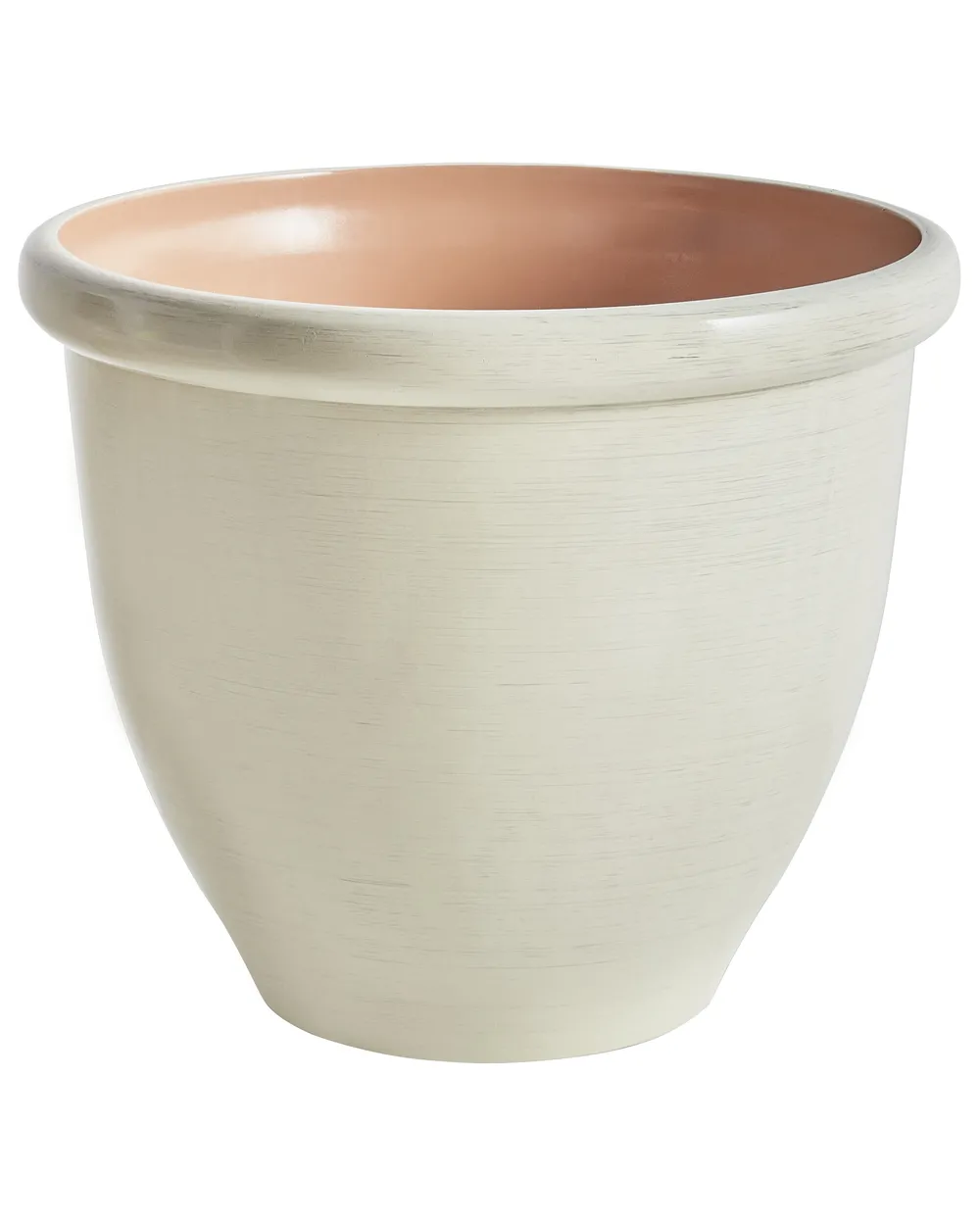 Blumenkübel TESALIA 49 cm Hellbeige