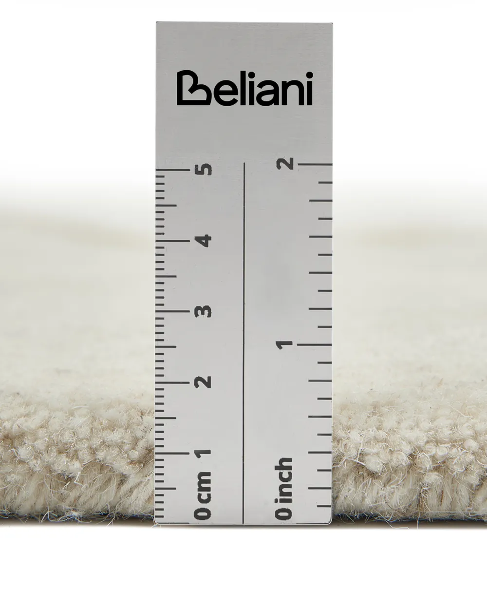Vloerkleed NEVANA Gebroken wit 160 x 230 cm Wol_1131609
