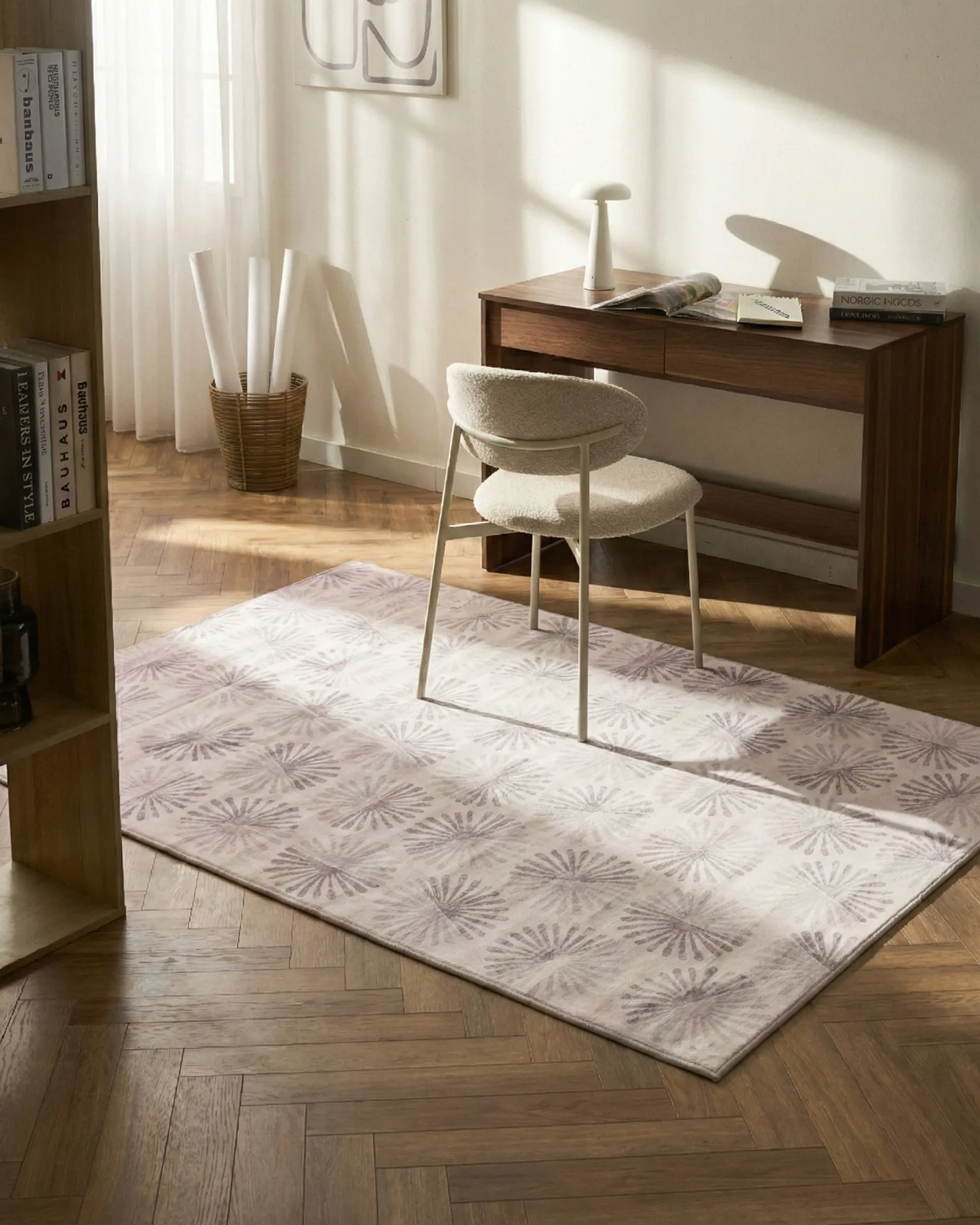 Rug CATAK Off-White 140 x 200 cm_1052071
