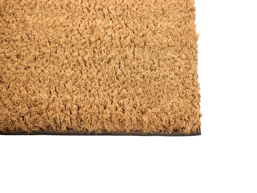 Doormat BALANACAN Natural 55 x 120 cm Christmas Motif Coir_1008378