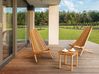 Bistro Set BELLANO Akazienholz Braun