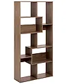 Bücherregal mit 6 Ebenen CHATEH 180 cm Braun