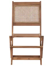 Gartenstuhl 2er Set PARAGGI zertifiziertes Akazienholz Dunkelbraun_928451