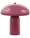 Tischlampe SANYA Metall Burgunderrot