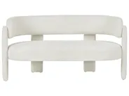 Sofa 2 Seater BUREA Chenille Off-White_1072797
