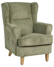 Ohrensessel ABSON Cord Grün_1185959