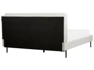 Postelja Knjižica CORIO 160 x 200 cm Kremasto bela_903254