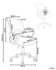 Office Chair SOLID Black_920186