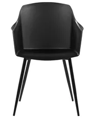 Set of 2 Dining Chairs FONDA Black_775266