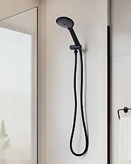 Shower Head and Hose Kit TARMA 4-function Black_1184733