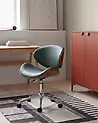 Schreibtischstuhl ROTTERDAM Kunstleder Grün