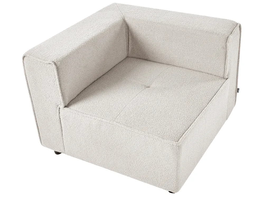 Modular U-Shape Sofa 8 Seater AXEBO Boucle Off-White_1075656