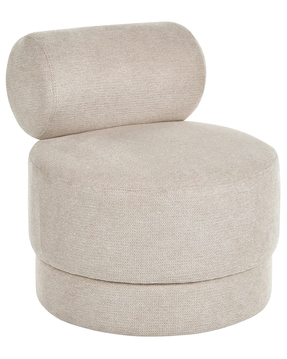 Drehsessel KARVIA  Stoff Hellbeige_1165203
