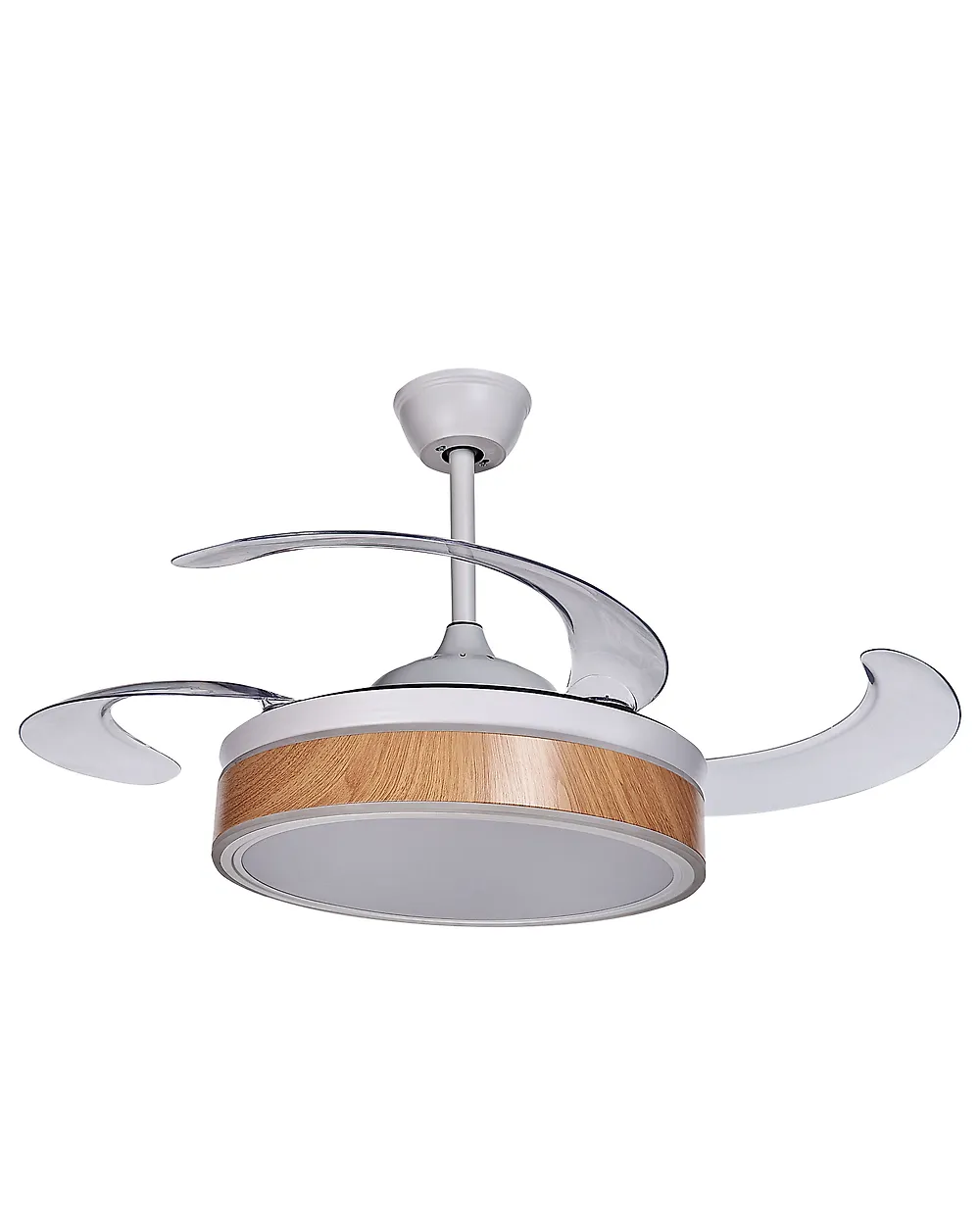 Deckenventilator mit Licht FREMONT mit Fernbedienung LED Weiß