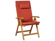 Outdoor Sitzkissen 6er Set JAVA/AMANTEA PREMIUM 50 x 71 cm Rot_1002827