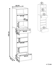 Wardrobe HAMILTON White_1124404