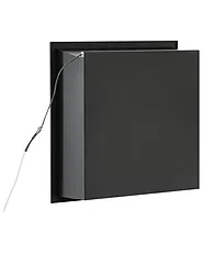 Niche de douche ITAIPU LED Métal Noir_1150148