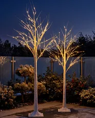 Outdoor Decoration LED LAPPI 190 cm Christmas Tree White_1117053