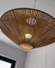Pendant Lamp CAVES Paper Rope Natural_1065750