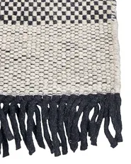 Teppich YAZLIK Beige 140 x 200 cm Wolle_847429
