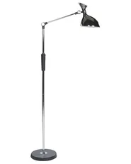 LED Stehlampe ANDROMEDA mit Dimmer Metall Silber_867332